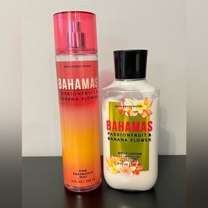 Bath & Body Works Bahamas Lotion & Spray